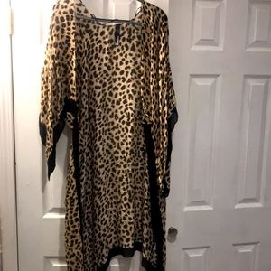 Express Light-weight Cheetah Cardigan